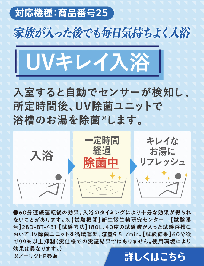 UVキレイ入浴
