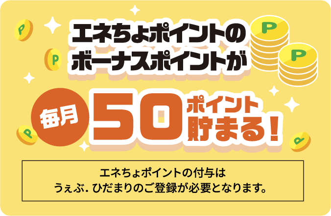 エネちょポイントのボーナス