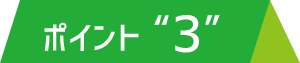 ポイント“3”