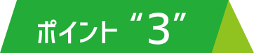 ポイント“3”
